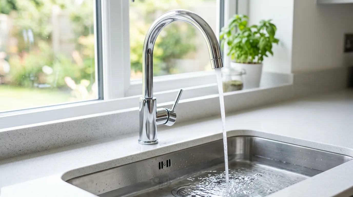 Local Plumbing Master Pros same day plumber fixing a faucet in Orange, TX
